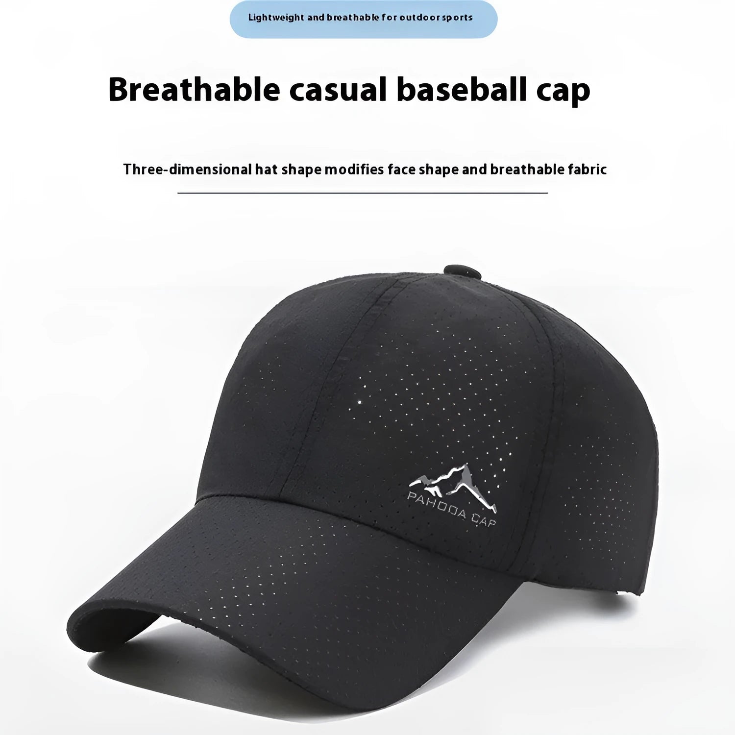 Korean-style adjustable baseball cap in Army Green colour on a neutral background.