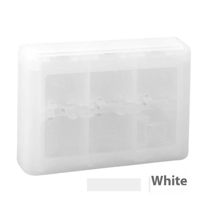 NDS 3DS 28-in-1 Game Card Storage Box in PP case with compact dimensions