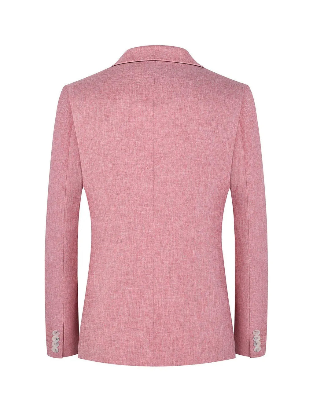 Lightweight men's casual western style blazer jacket in pink or light blue for spring and summer.