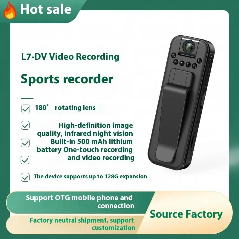 L7 WIFI HD video conference recorder with infrared night vision capability