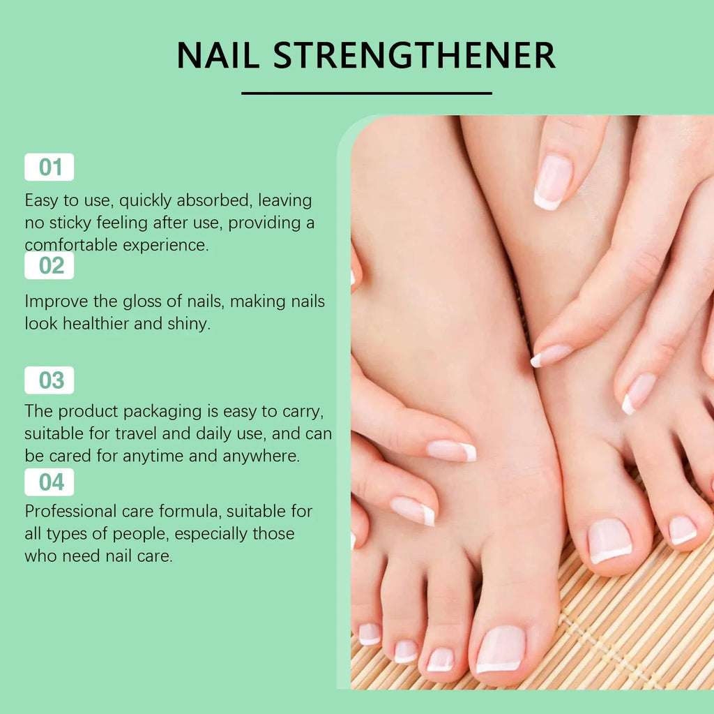 30ml bottle of clear nail care nursing solution for gentle daily cleaning of fingernails and toenails