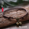 Adjustable nylon dog halter collar with brass bell or buckle in black, red, or coffee colour