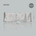 Mulberry silk sleep eye mask showing champagne gold colour option for light blocking comfort