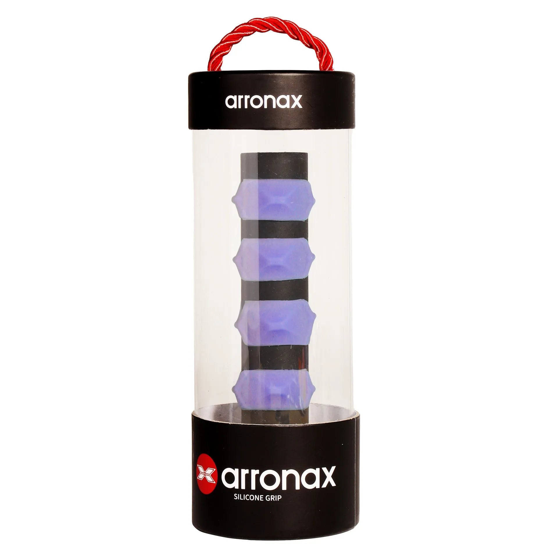 Silicone racquet hand rubber buckle in seven colours for tennis and badminton grip control