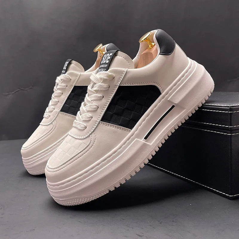 Unisex leisure shoes with cloth upper and rubber foam sole in white-green colour combination
