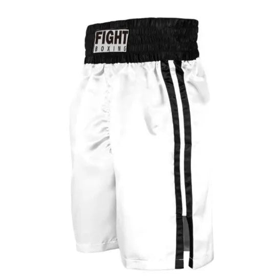 Boxing shorts for kickboxing training in multiple colour combinations with size options from XS to XXXL