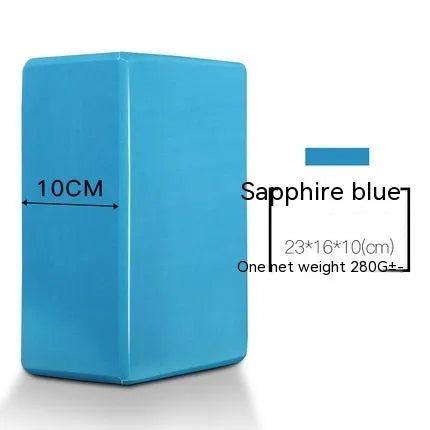 High-density EVA yoga block in various colours including cartoon designs for dance and fitness training