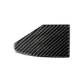 Carbon fibre USB charging port panel sticker with 3M adhesive backing for laptop decoration