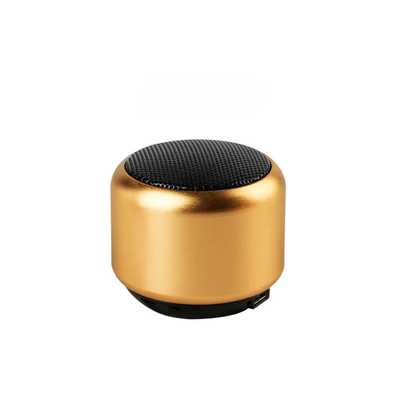 Portable outdoor mini Bluetooth speaker in choice of colours with compact design for wireless audio playback