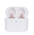 Rechargeable hearing aids with Germany digital chip and noise reduction, available in beige colour