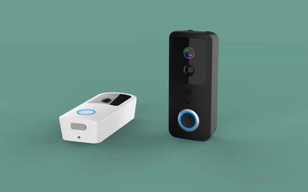 Smart waterproof visual doorbell with remote intercom HD video capability