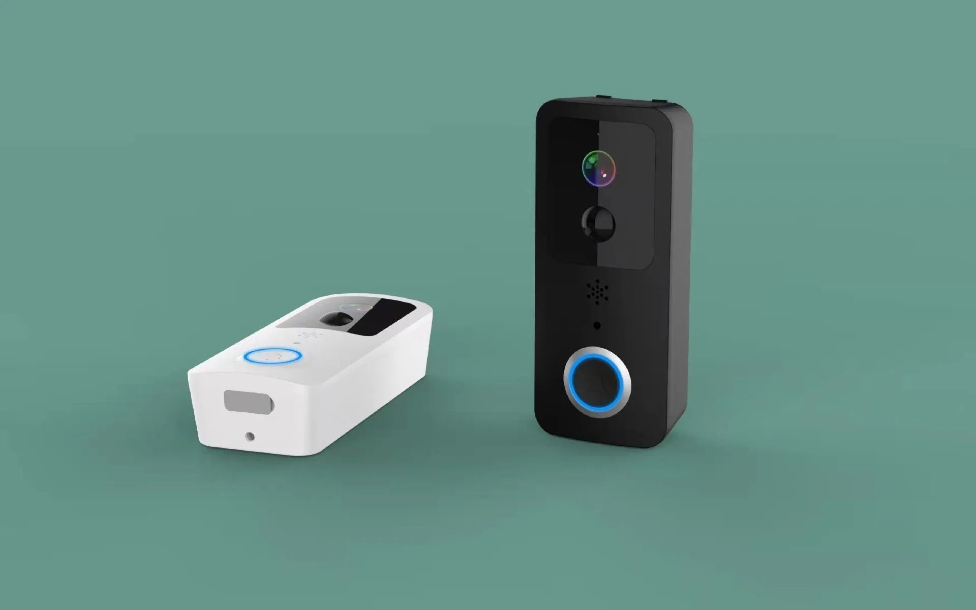 Smart waterproof visual doorbell with remote intercom HD video capability