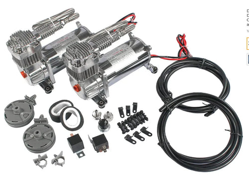 280W 200psi car modification air compressor set model 102-F 2-piece colour option