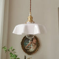 Medieval brass flower bud French chandelier with glass lamp body and adjustable height
