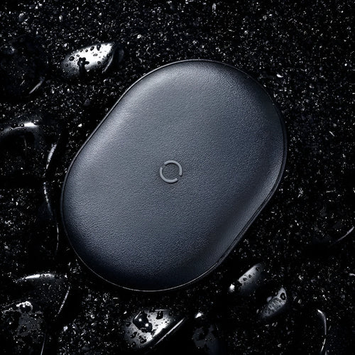 15W wireless charging pad with Type-C cable in black or white colour options