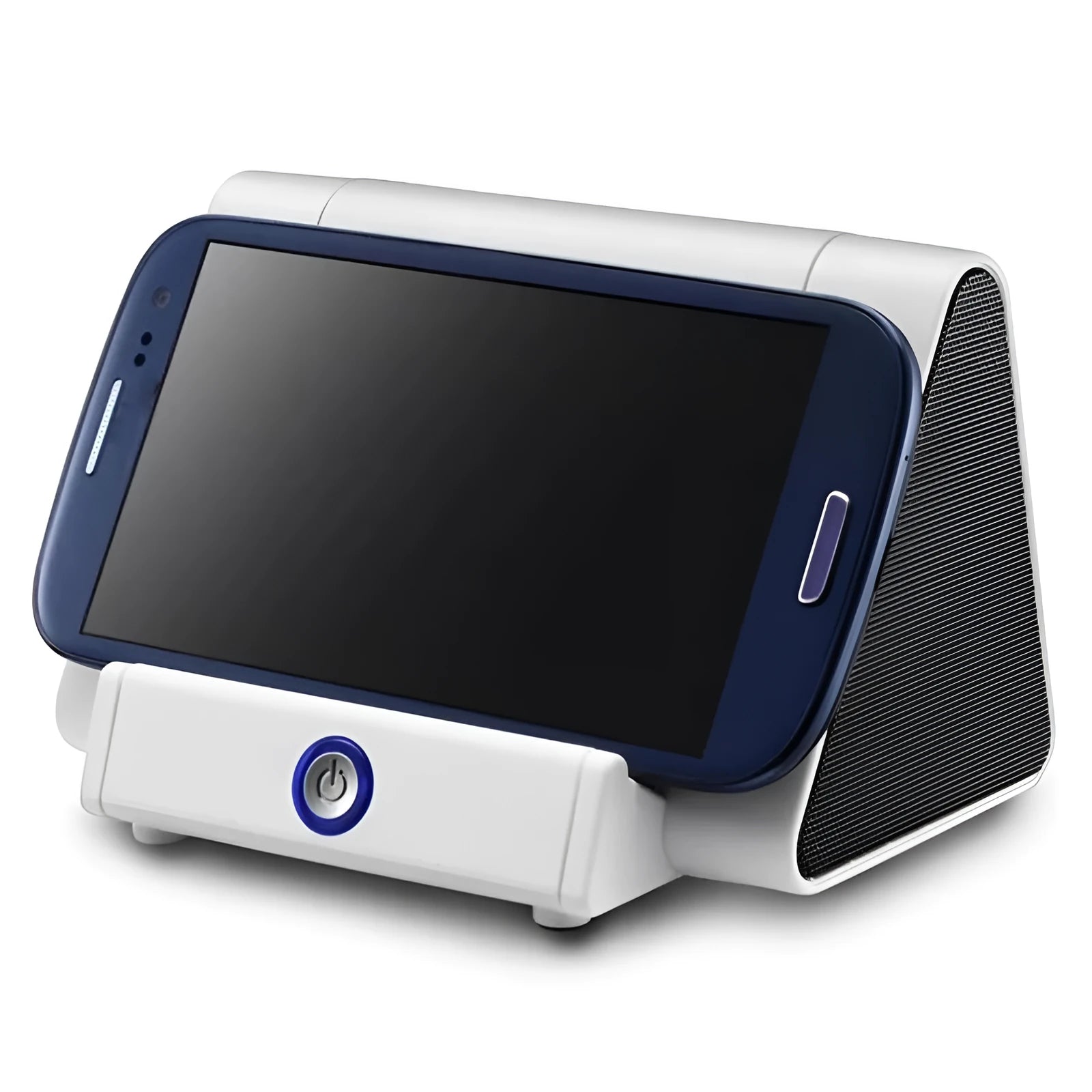 Black and white wireless mini Bluetooth speaker with rechargeable battery for mobile phones