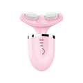 IPL removal wrinkle lift heating neck beauty device in pink white with USB cable