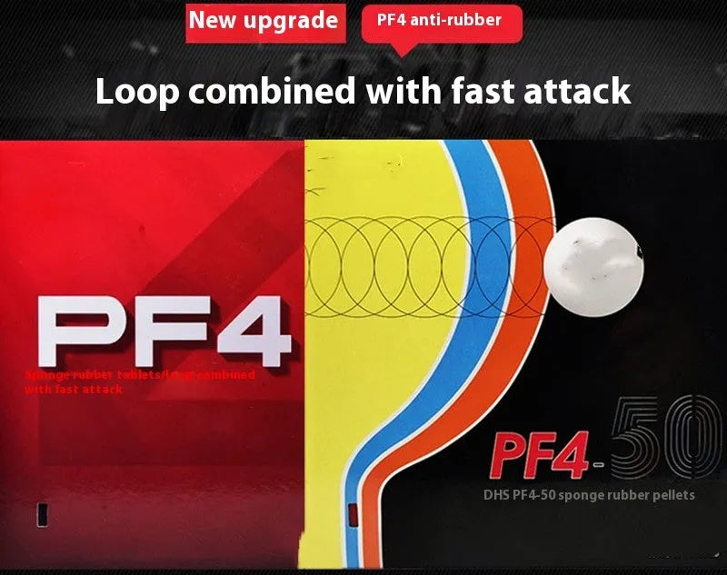 Fast Attack Sticky Classic-50 table tennis racket with anti-rubber sheet