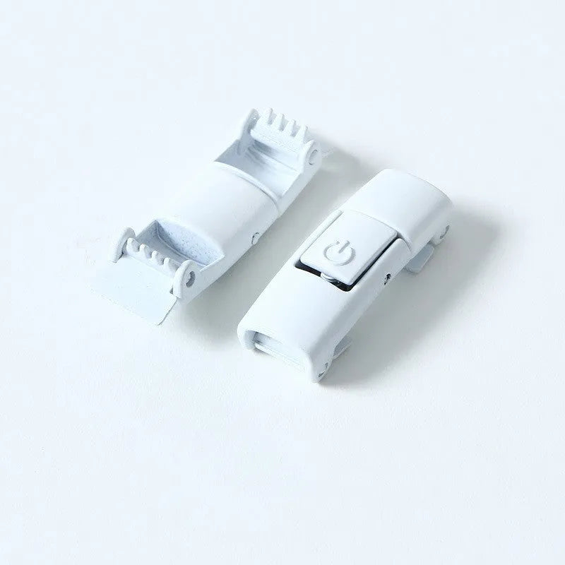Press lock elastic shoelace with 8mm flat width and cotton weave on a trainer.