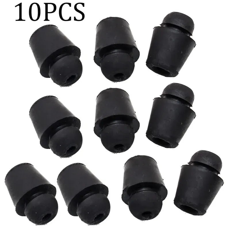 10 rubber automobile buckle shock absorbers for vehicle vibration damping in X16 colour
