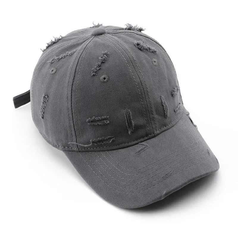 Cotton dome crown baseball hat for women with sun protection, available in multiple colours