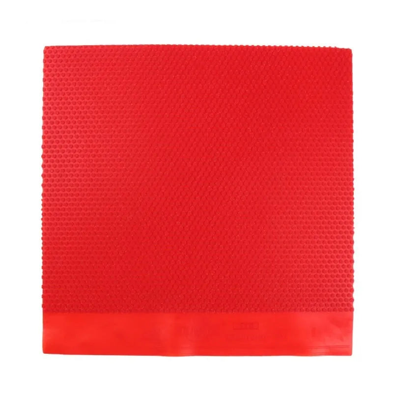 Table tennis rubber sheet with small pimpled texture in black and red colour options