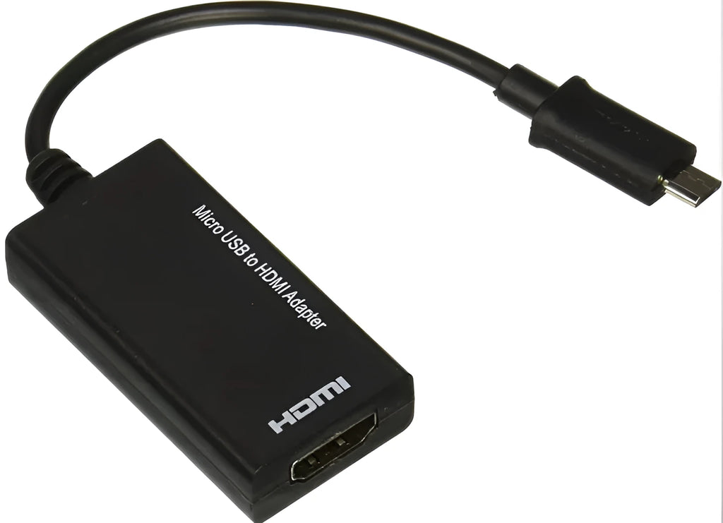 Black DisplayPort to HDMI adapter cable with 12cm length for connecting devices to displays