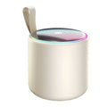 Bluetooth mini portable speaker in black with charging cable