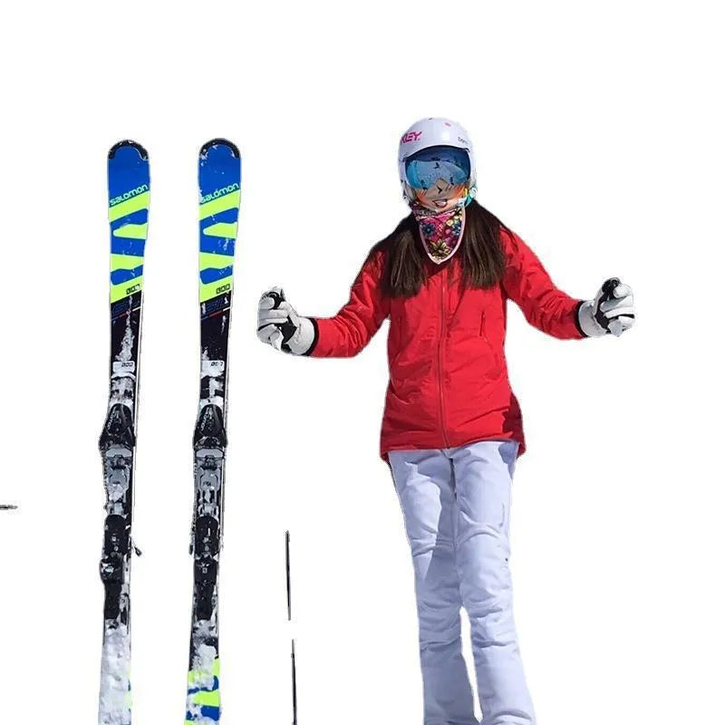 Adjustable skiing bandage shoulder strap with hook and loop fastening for ski equipment transport