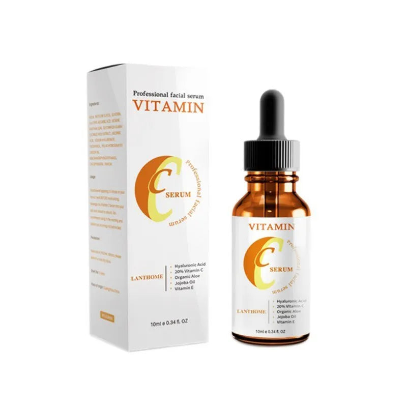 Vitamin C Hyaluronic Acid Facial Serum bottle for whitening, anti-aging, and moisturising.