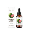 30ml bottle of guava seed oil serum with dropper applicator