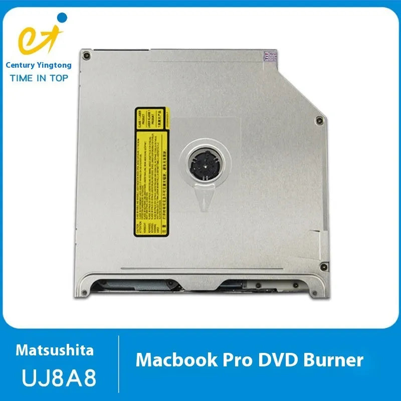 Silver internal SuperDrive optical drive for MacBook Pro 13, model UJ8A8