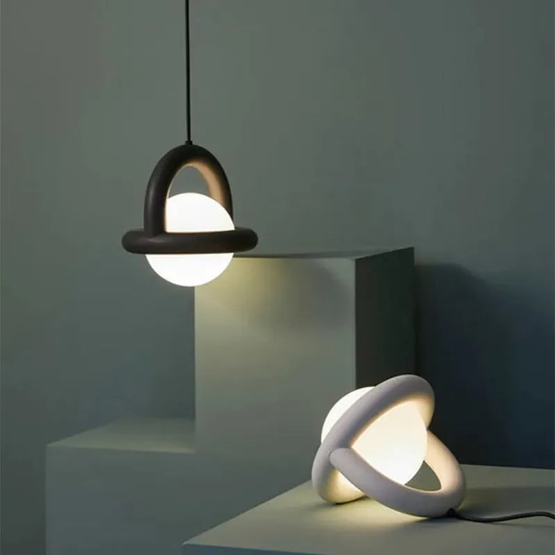 Danish designer hanging line lamp with adjustable cord in matte finish