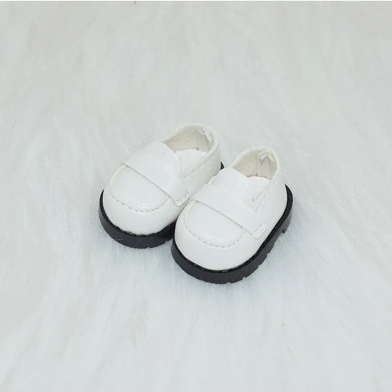 17cm fashion doll replacement shoes in multiple styles including black boots and pink heels