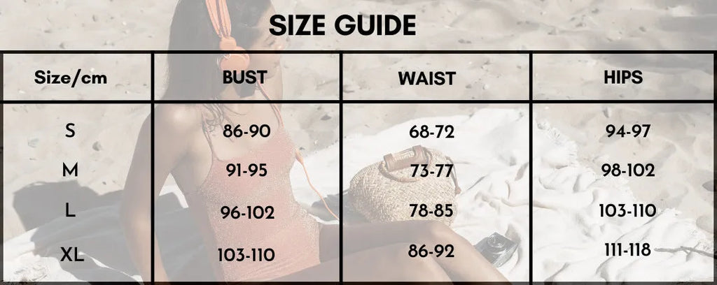 Women's one-piece swimsuit with skirt and gold buttons in solid colour options