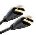 Gold plated HDMI cable with male connectors in multiple length options