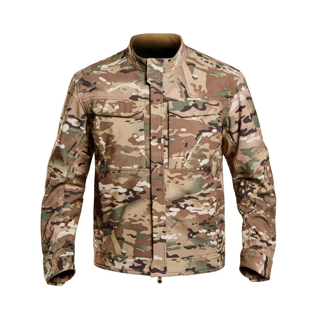 Bone Frog Peak Breaker black soft shell jacket for mountaineering and outdoor sports.