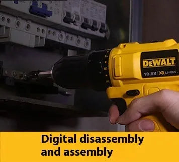 29-piece electric screwdriver bit set including cross nunchaku batch head, locked in place, compatible with TSTAK