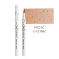 Dark brown waterproof freckle pen cosmetic marker for natural-looking face application