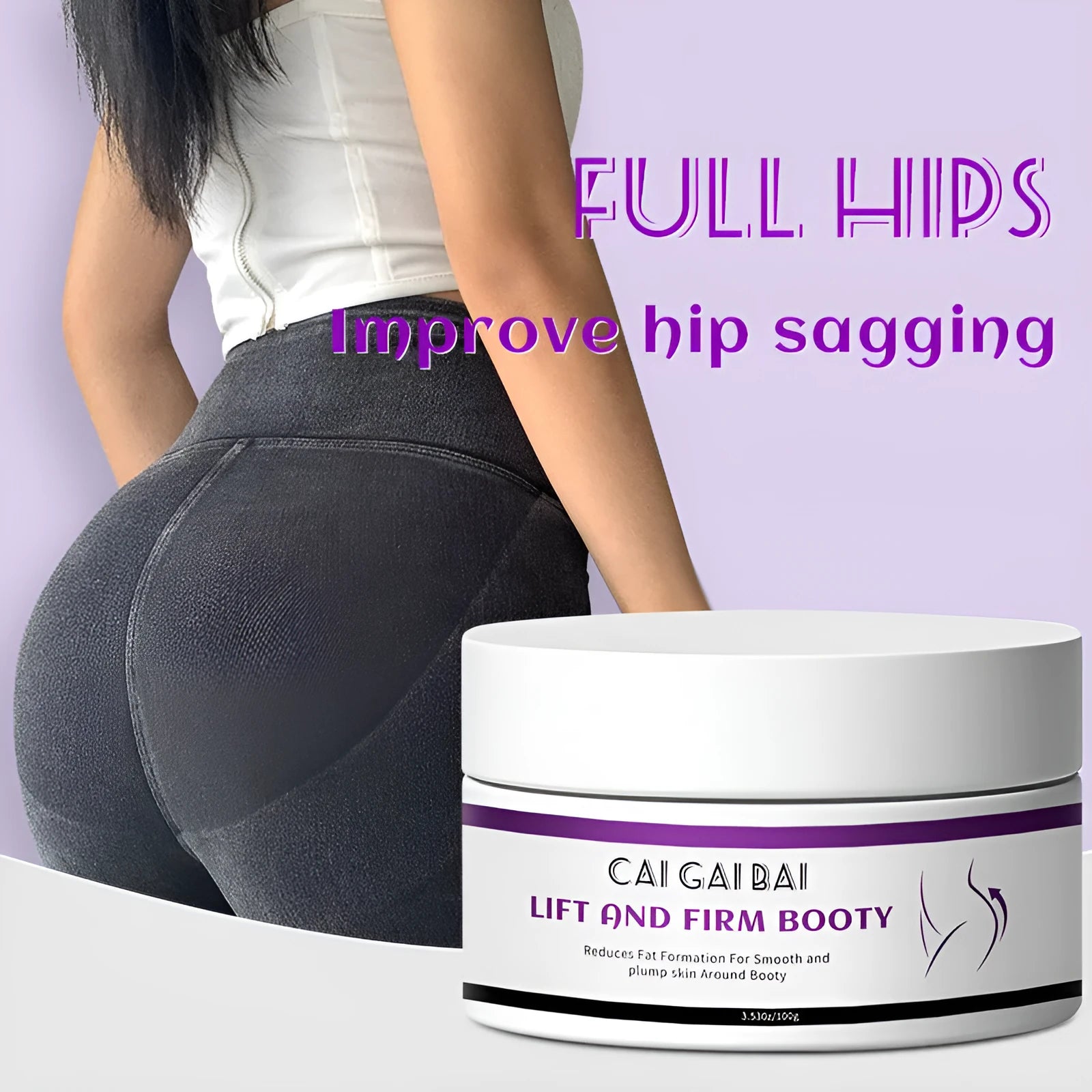 NDC hip lifting cream in 100g container for buttocks firming at home