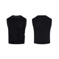 Men's solid colour lyocell vest tank top in black or grey on hanger