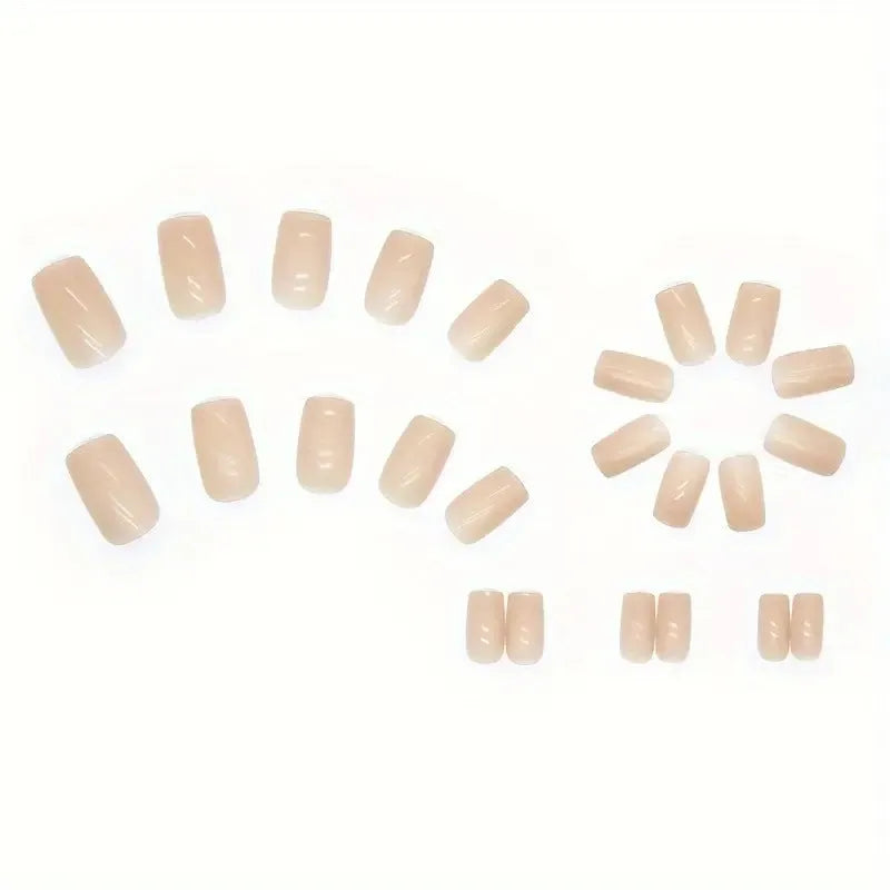 MY119 solid colour plastic nail art set with studs and rhinestones for cute manicure designs