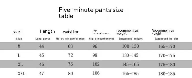 Men's elastic training shorts in quick-drying nylon blend fabric for summer sports