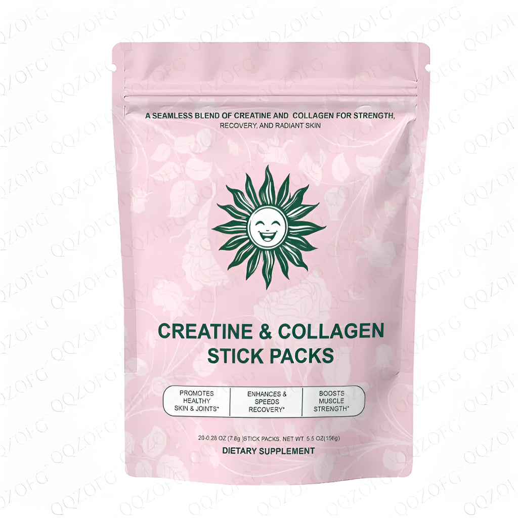Creatine collagen stick pack 20 sticks raspberry lemon flavour natural beet juice colour sugar-free