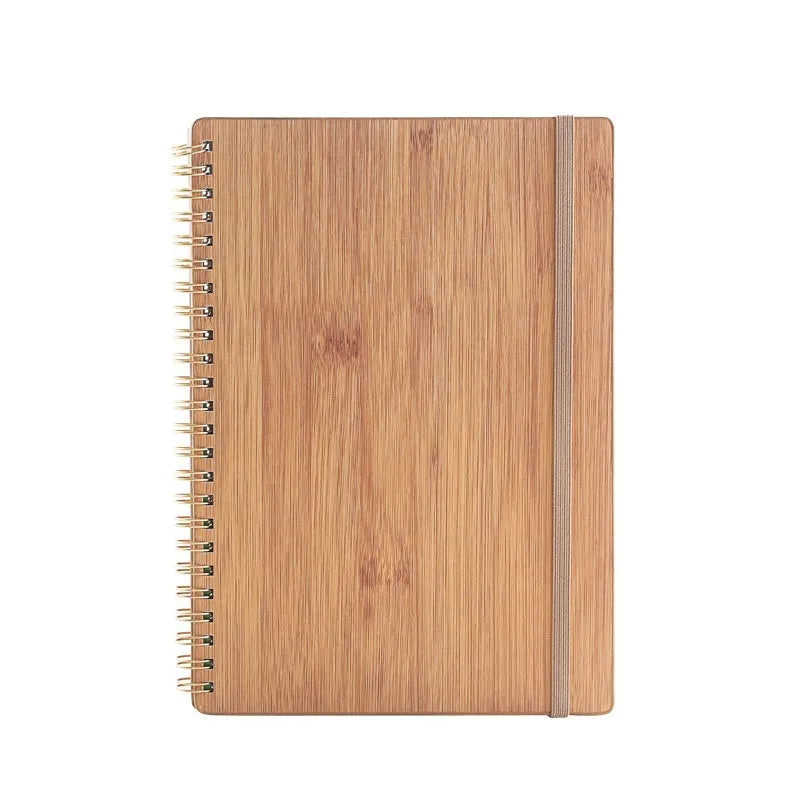 Reusable erasable coil notebook with stone paper, shown with a pen and available in multiple cover colour options.
