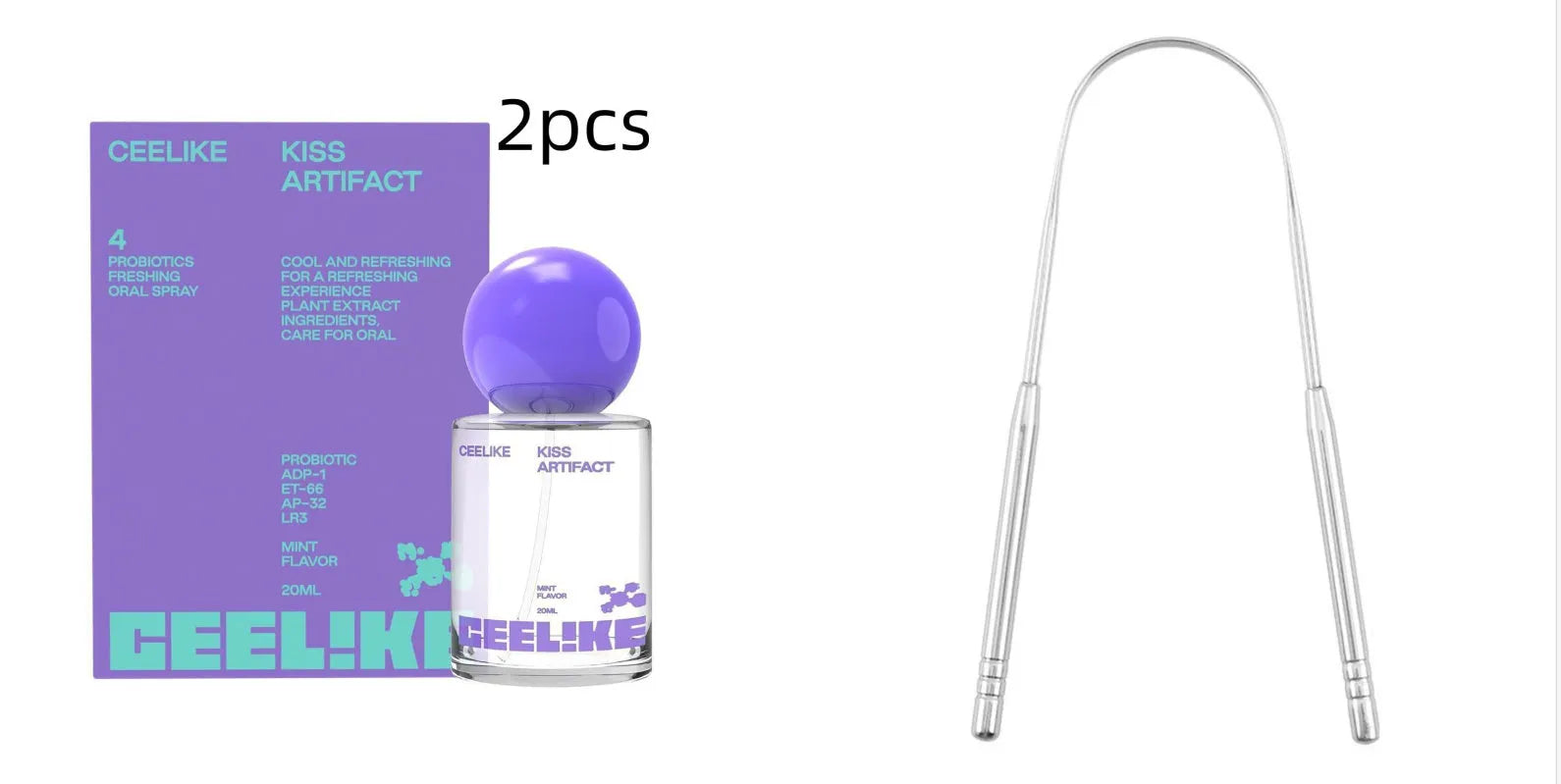20ml probiotics long-lasting cleaning oral care spray bottle with spray dispenser