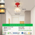 Cream Linglan flower design corridor aisle light with three-colour changing wall control