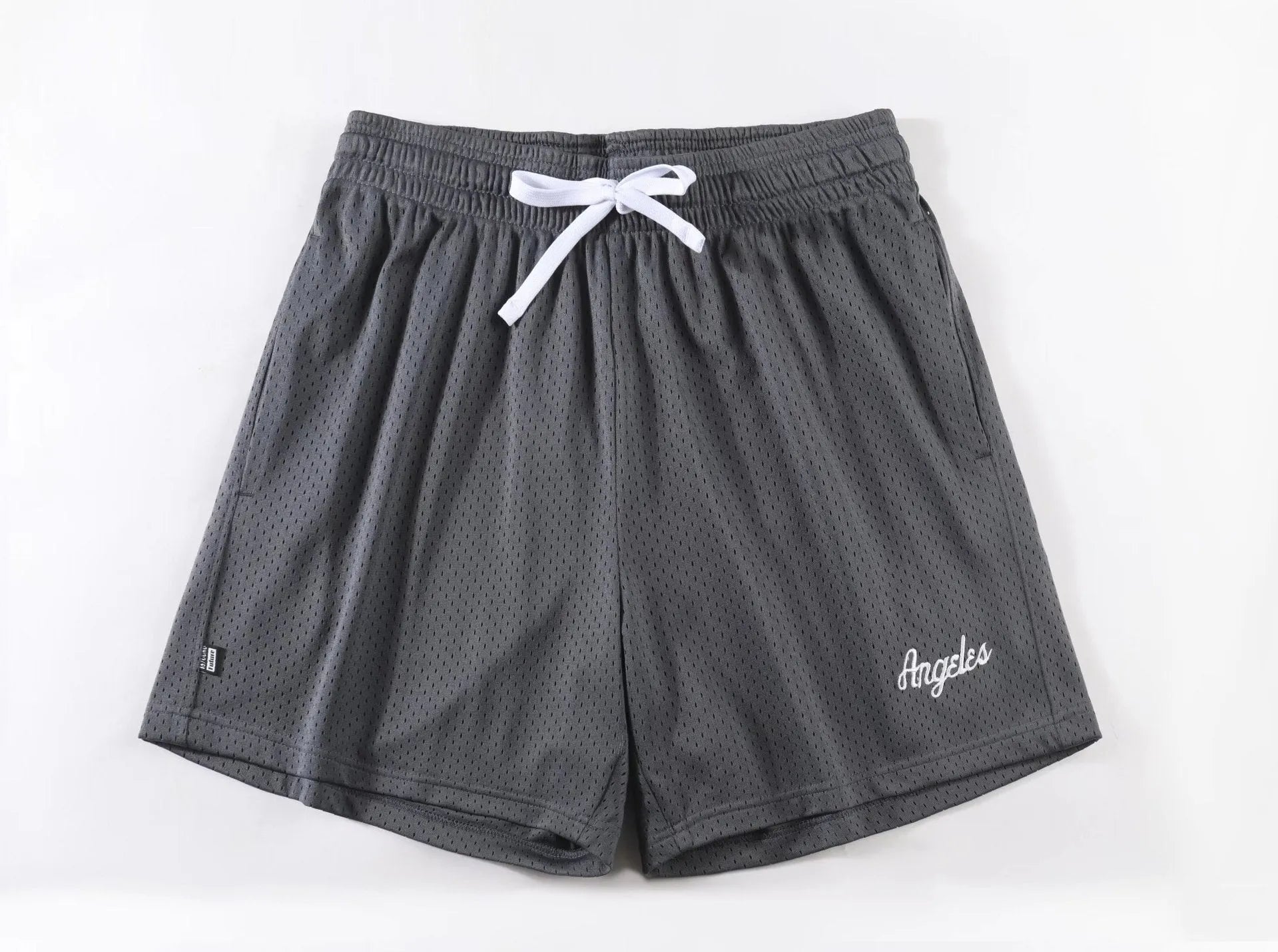Men's personalised double-layer mesh shorts in various colours showing sport and leisure styling