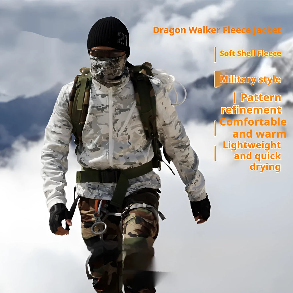 Men's camouflage fleece coat outdoor windproof mountaineering coat Scorpion All Terrain colour