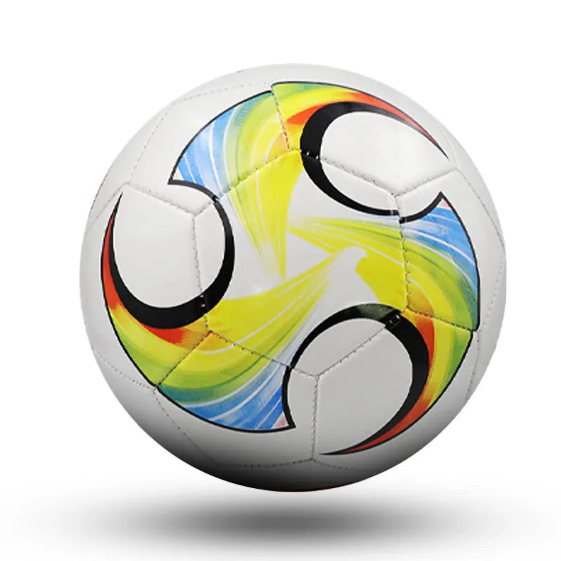Machine seam PVC training football in multiple sizes and colour designs including Red Dragon Roll pattern